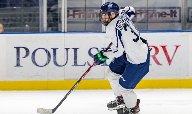 Defenseman Kevin Korchinski is one of two Thunderbirds 2019 first-round draft picks. (Brian Liesse/...