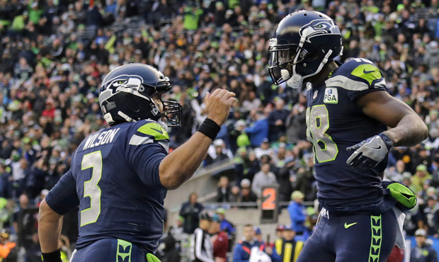Seahawks WR Jaron Brown...