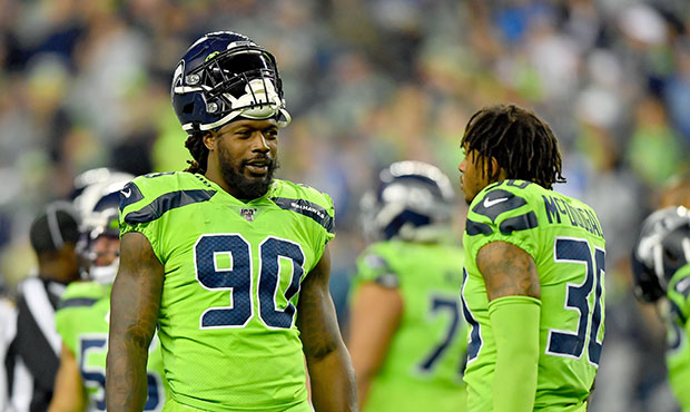 Seahawks DE Jadeveon Clowney, S Bradley McDougald...