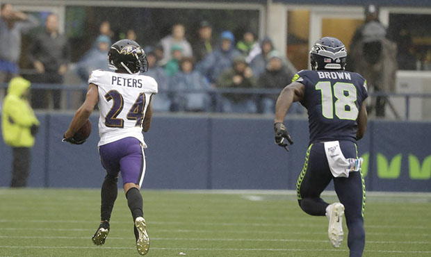 Seahawks picked off by Marcus Peters...