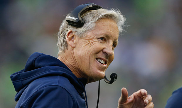 Seahawks coach Pete Carroll...