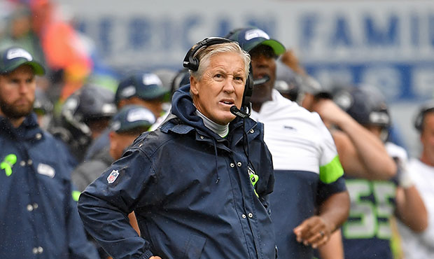 Seahawks coach Pete Carroll...