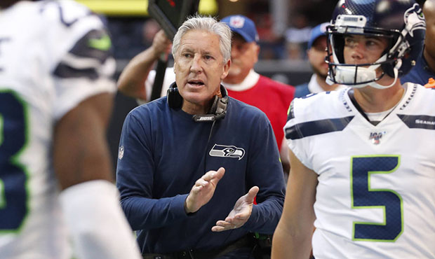Seahawks coach Pete Carroll...
