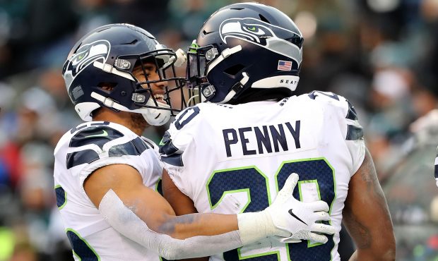 Seahawks RB Rashaad Penny...