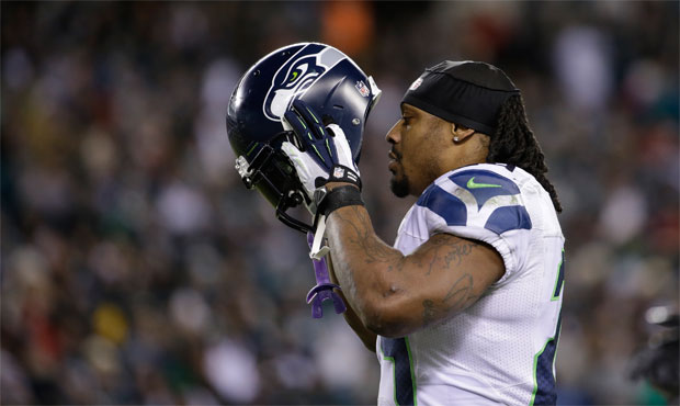 Seahawks RB Marshawn Lynch...