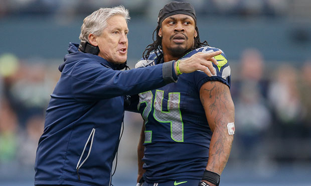 Seahawks Pete Carroll, Marshawn Lynch...
