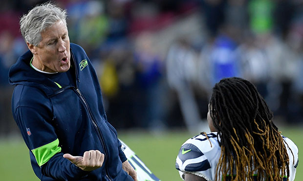 Seahawks coach Pete Carroll...