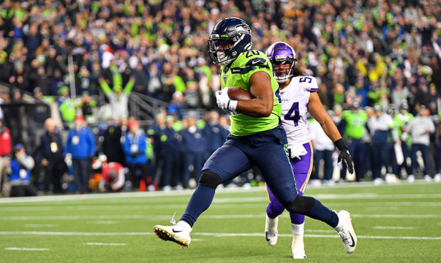 Seahawks RB Rashaad Penny...