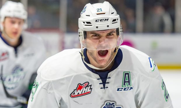 Seattle Thunderbirds captain Matthew Wedman was traded to the Kelowna Rockets Thursday. (Brian Lies...