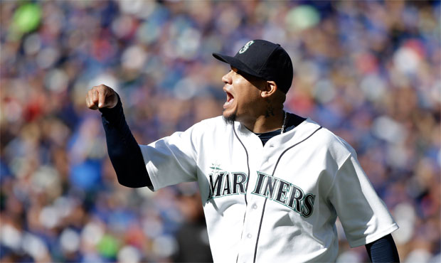 Former Mariners RHP Félix Hernández...