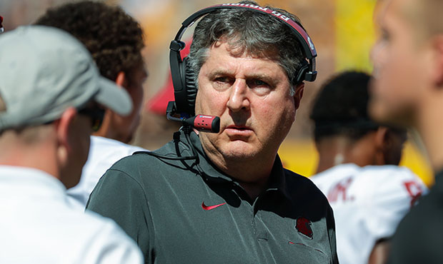Former WSU coach Mike Leach...