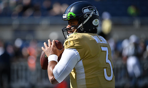 Seahawks QB Russell Wilson...