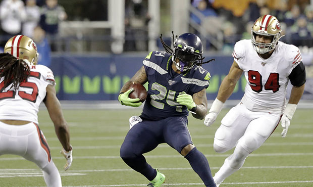 Seahawks RB Marshawn Lynch...