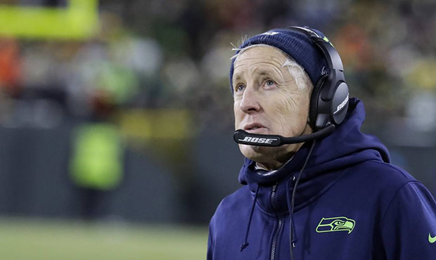 Seahawks coach Pete Carroll...