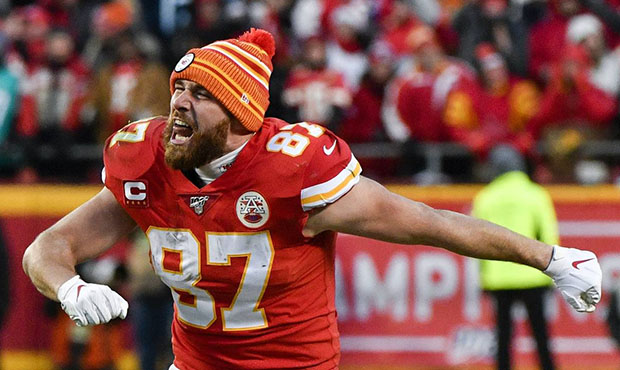 Super Bowl, Chiefs TE Travis Kelce...
