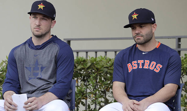 Astros Jose Altuve, Alex Bregman...