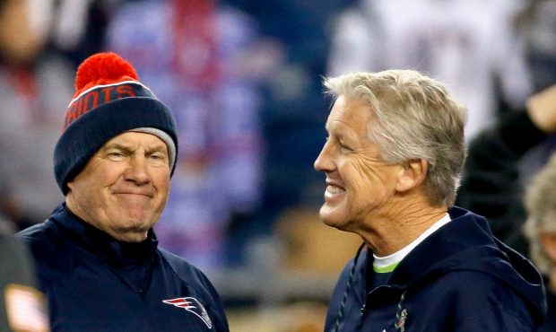 Bill Belichick, Seahawks coach Pete Carroll...