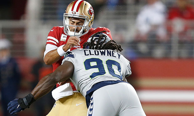 Seahawks DE Jadeveon Clowney...