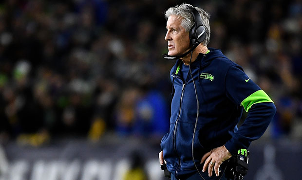 Seahawks coach Pete Carroll...