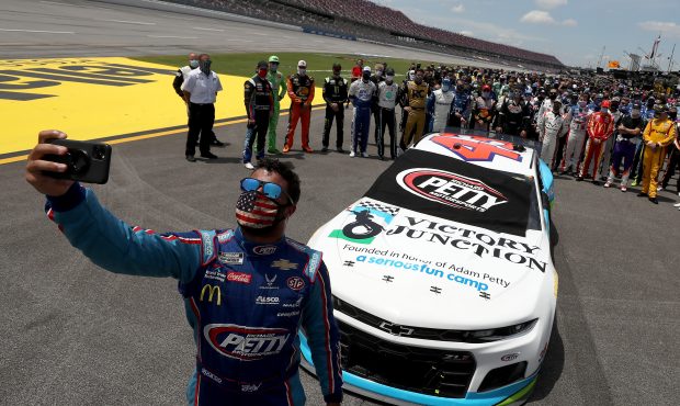 NASCAR driver Bubba Wallace...