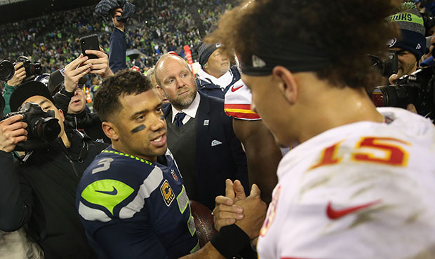 Seahawks QB Russell Wilson...