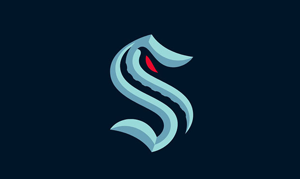Seattle Kraken logo...