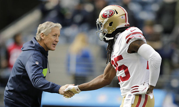Seahawks Pete Carroll Richard Sherman...