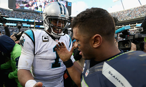 Seahawks Russell Wilson Cam Newton...