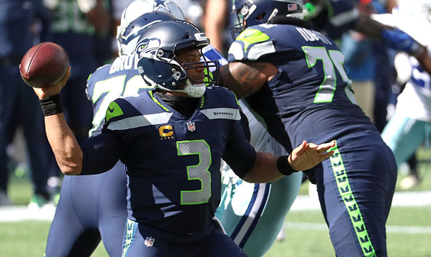 Seahawks Russell Wilson...