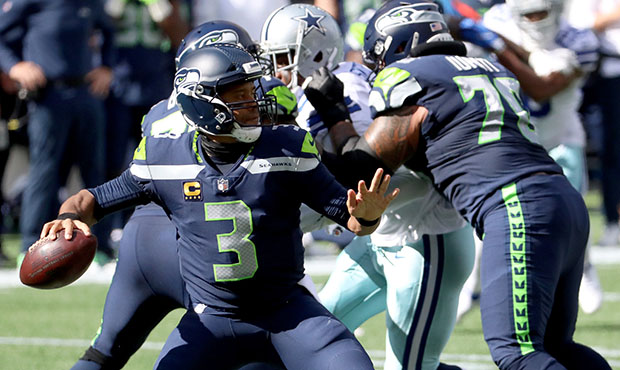 Seahawks Russell Wilson...