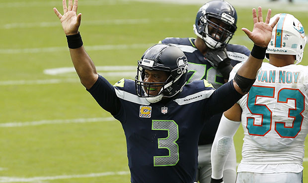 Seahawks Russell Wilson...