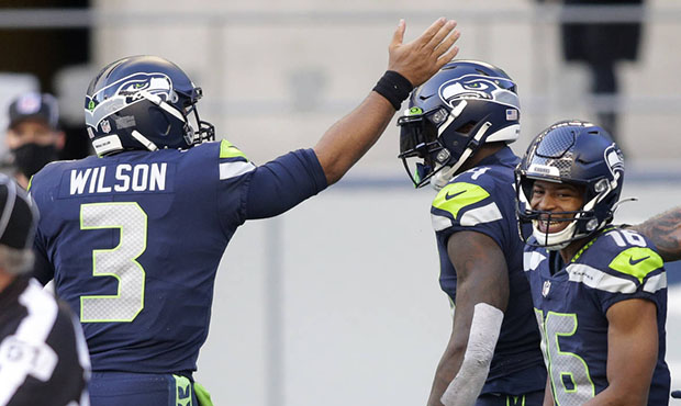 Seahawks Russel Wilson DK Metcalf Tyler Lockett...