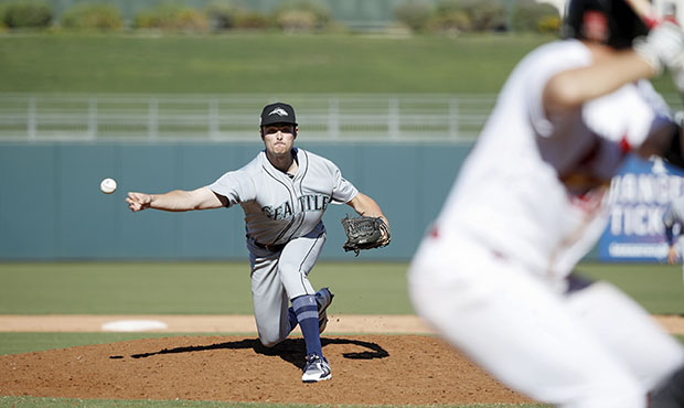 Mariners Wyatt Mills...