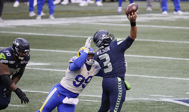 Seahawks Russell Wilson...