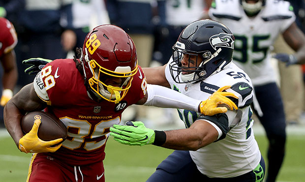 Seahawks LB K.J. Wright...