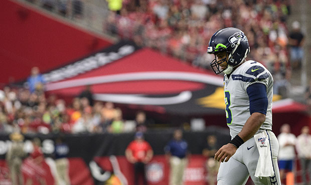 Seahawks Russell Wilson...
