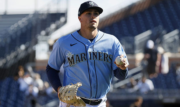 Mariners 1B Evan White...
