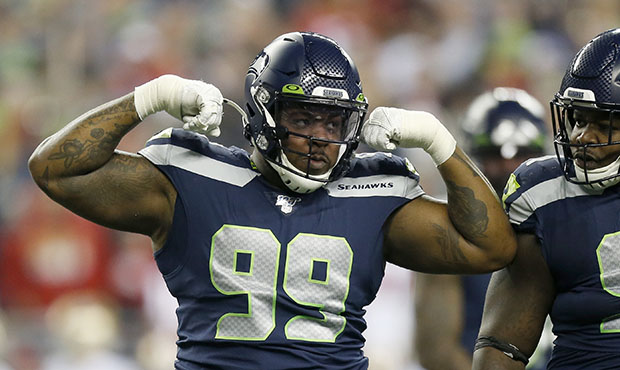 Seahawks Quinton Jefferson...
