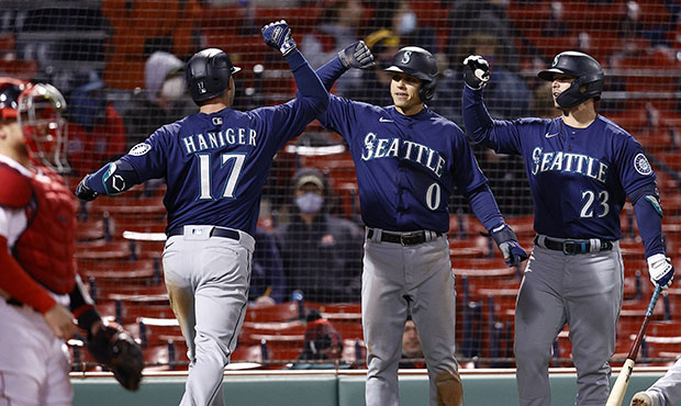 Mariners Haniger Haggerty France...