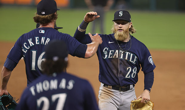 Mariners OF Jake Fraley...