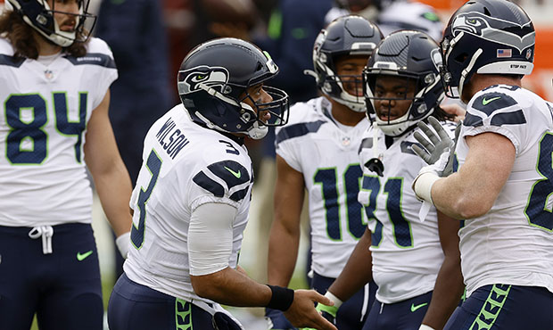 Seahawks Russell Wilson...