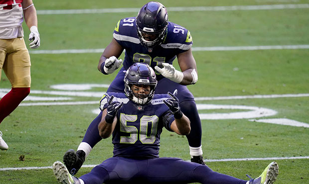 Seahawks LB K.J. Wright...