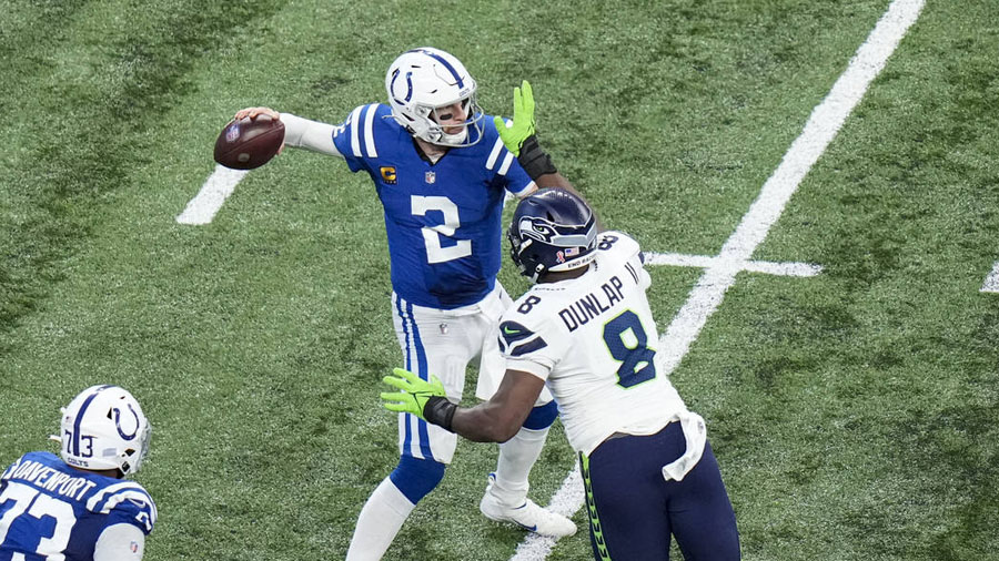 Seahawks Carlos Dunlap...