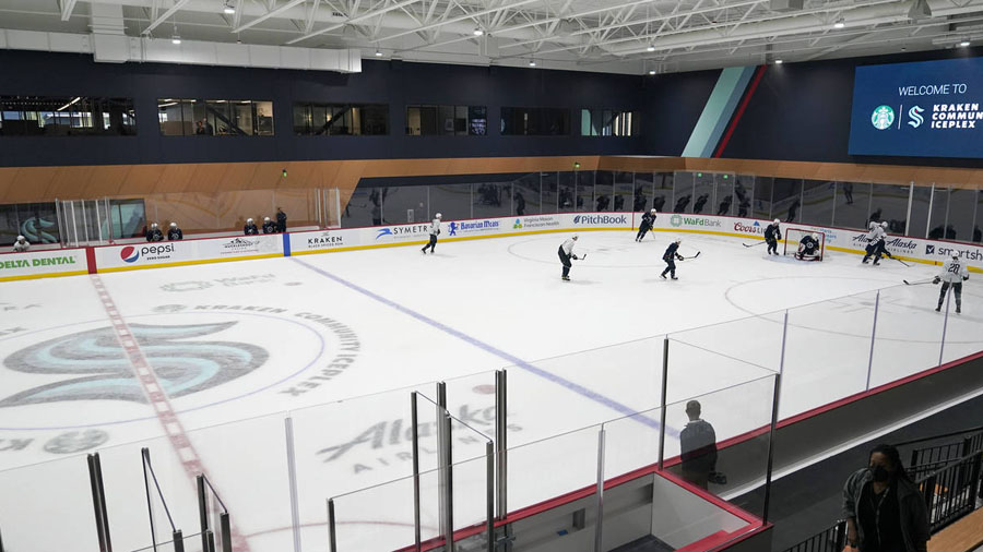Seattle Kraken iceplex...