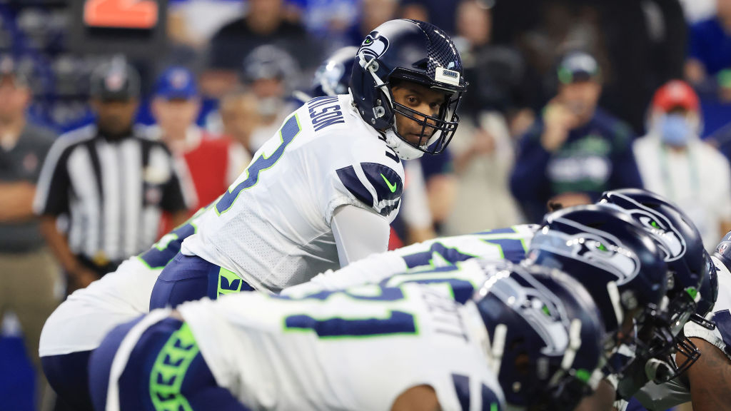 Seahawks Russell Wilson...