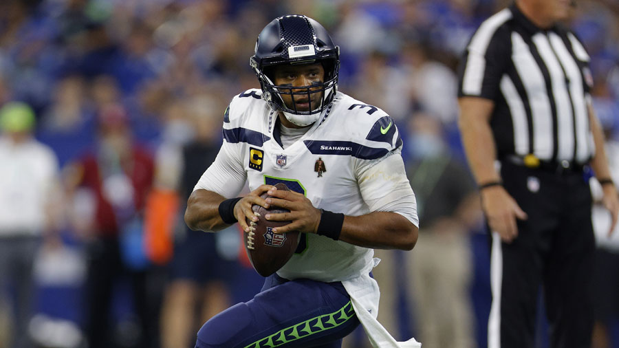 Seahawks Russell Wilson...