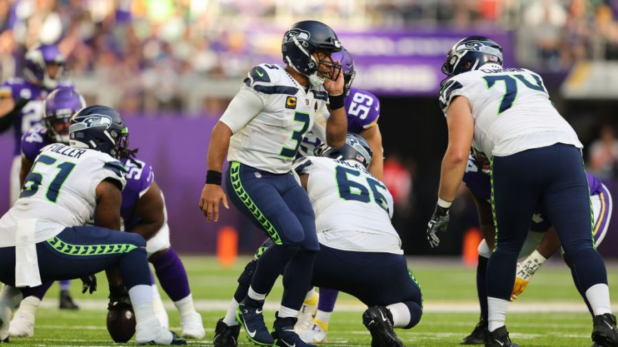 Seahawks Russell Wilson...