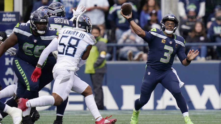 Seahawks Russell Wilson...