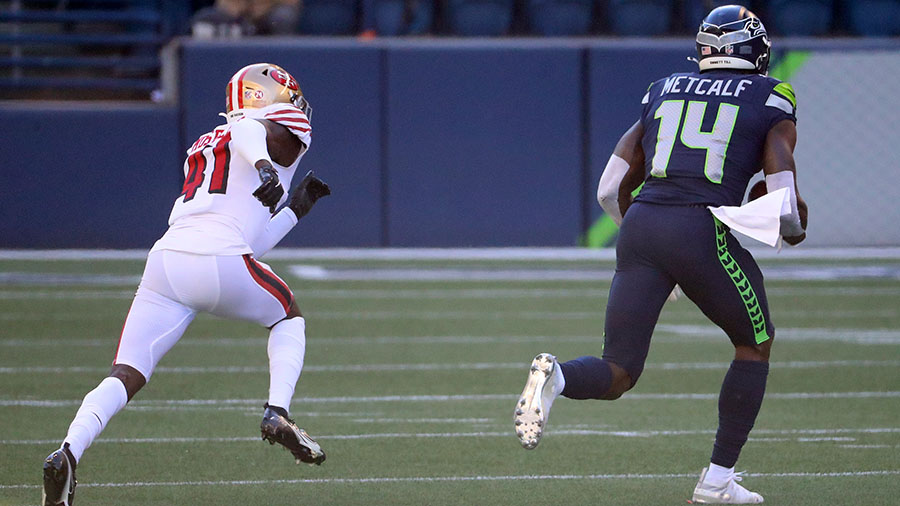 Seahawks DK Metcalf...