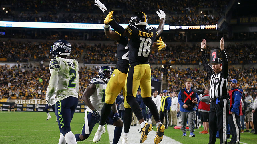 Seahawks Steelers...